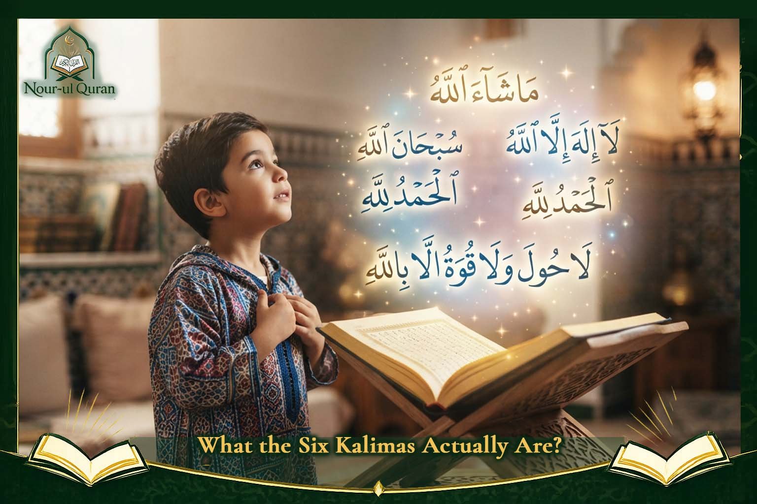 What the Six Kalimas Actually Are?